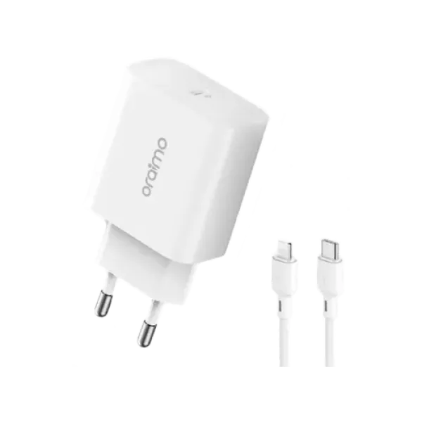 Oraimo PowerCube 20 20W Charger Adapter with Lightning Cable